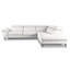 La Crosse Genuine Leather Electric Reclining Corner Sofa-874481352-874481353