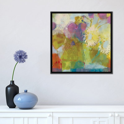 «Floare II» par Sue Jachimiec - Estampe numérique sur toile tendue avec châssis