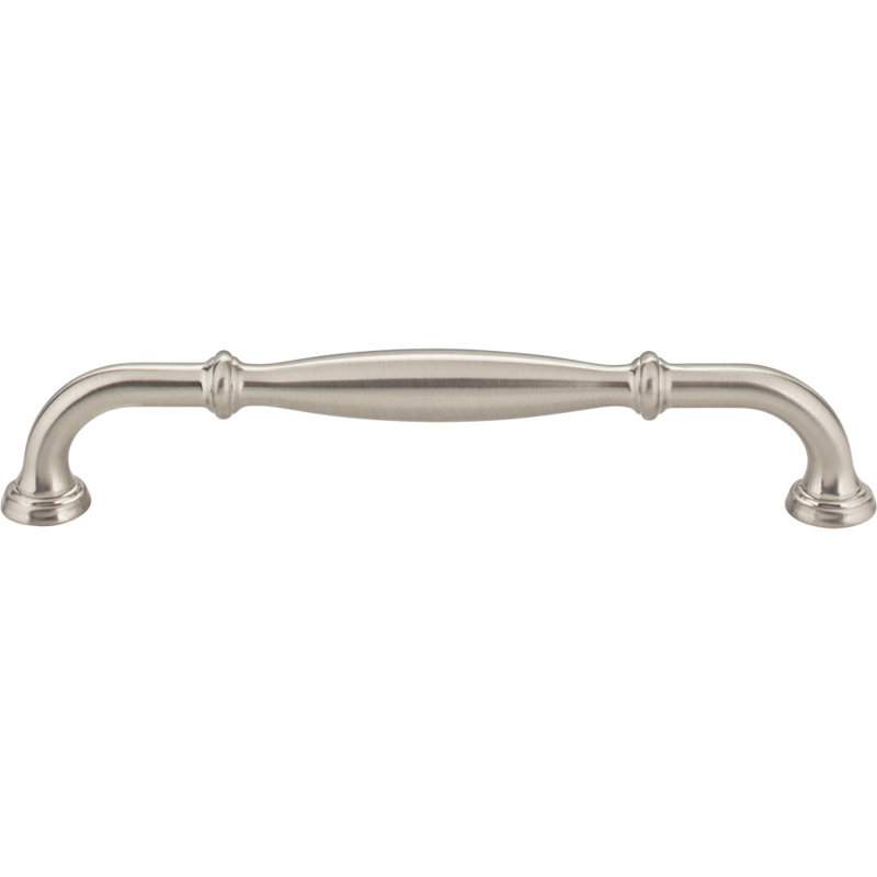 Tiffany Bar Pull, Satin Nickel, 6 5/16"