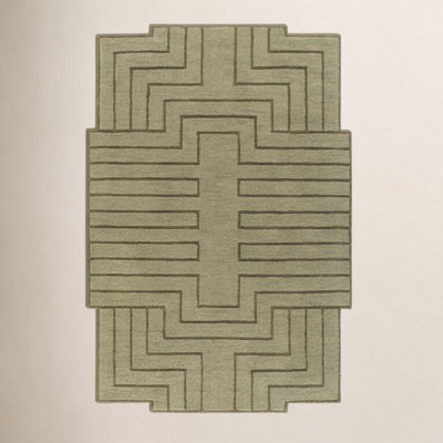 Loretto Hand-Loomed Geometric Area Rug