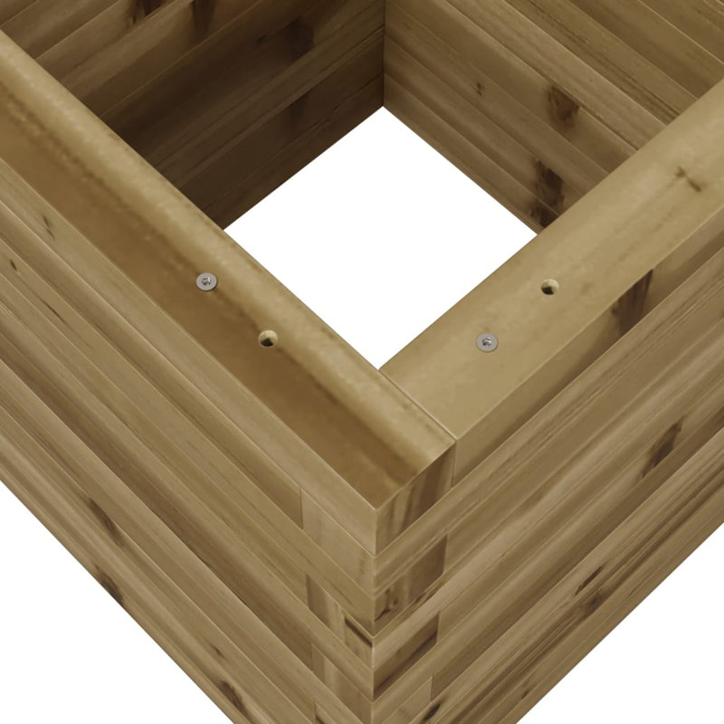 Amiela Planter Box, Impregnated, 46cm H x 40cm W x 40cm D