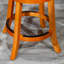 Tabouret de bar 30 po avec siège en cuir