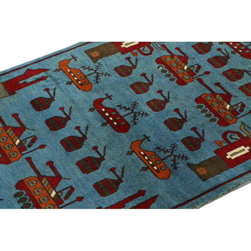 One-of-a-Kind 2'8"X4'0" Hand Knotted Area Rug