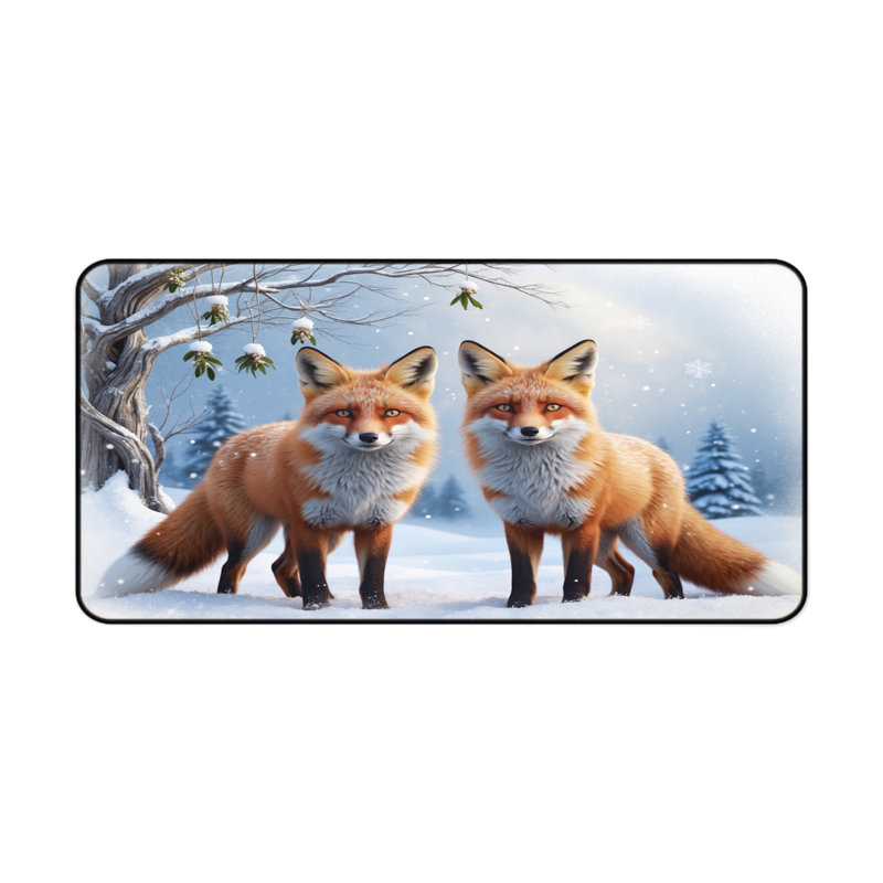 Polyester Desk Pad, 14.4x12.1