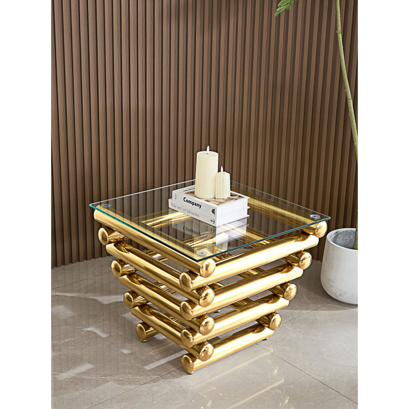 Table basse, Doré