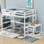 Lit double en bois robuste avec bureau intégré-107968564
