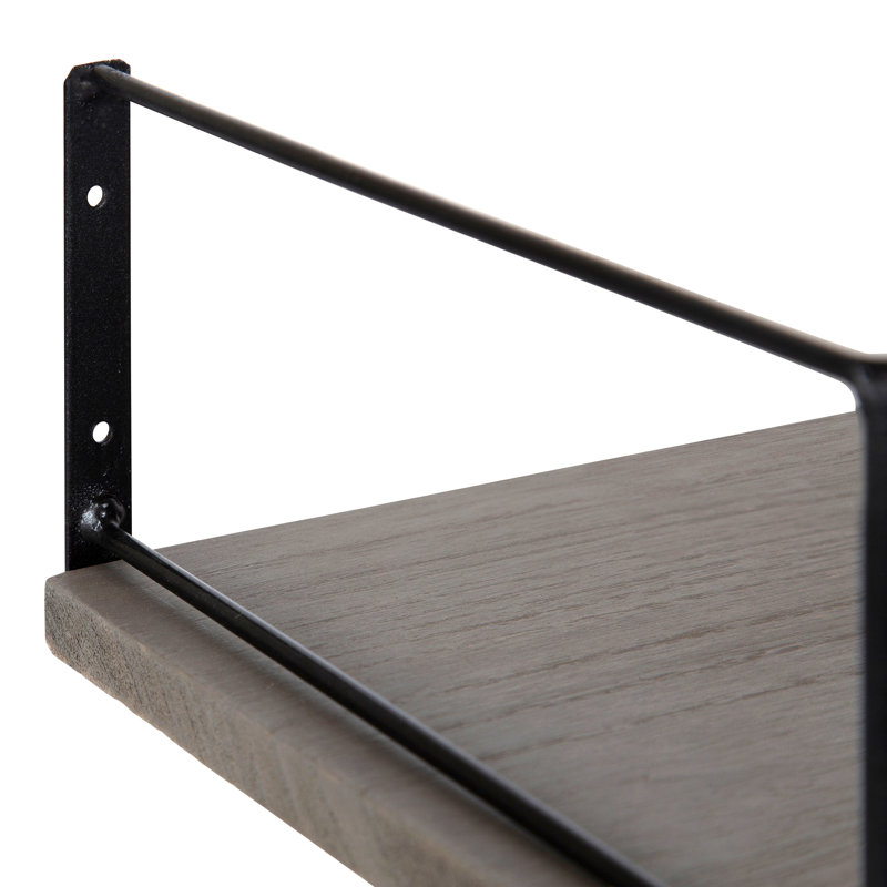 Tablette décorative Stockard, Gris