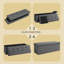 110x38x38cm Linen Upholstered Storage Bench-121935964