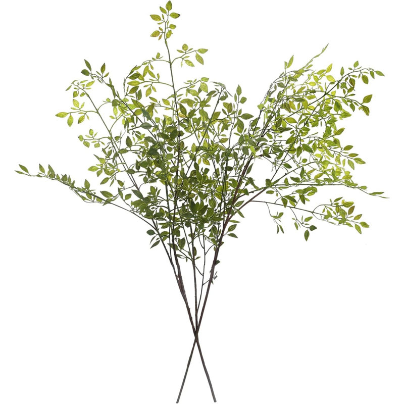 Plantes artificielles Nandina fausses branches pour plantes vasariennes artificielles pour le jardin