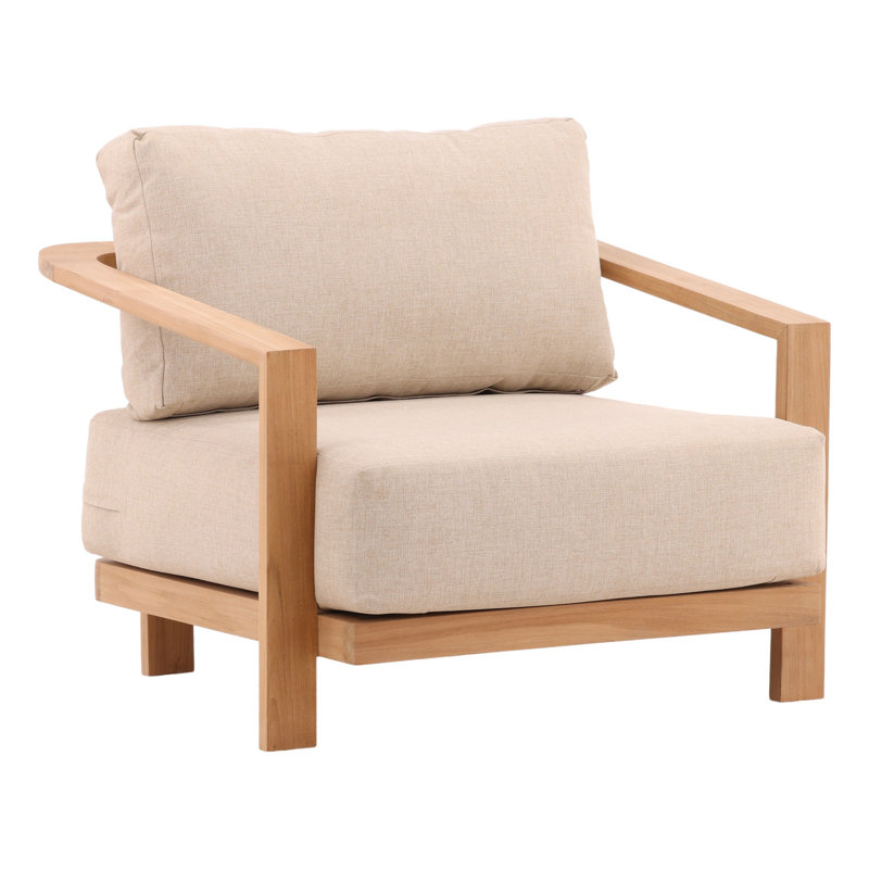 Redford 37" Wide Outdoor Sofa, Sand