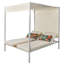 Dedriana 64.2'' Wide Steel Patio Daybed with Cushions-1812638895