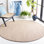 Tapis en jute / sisal marbré / kaki Torbin