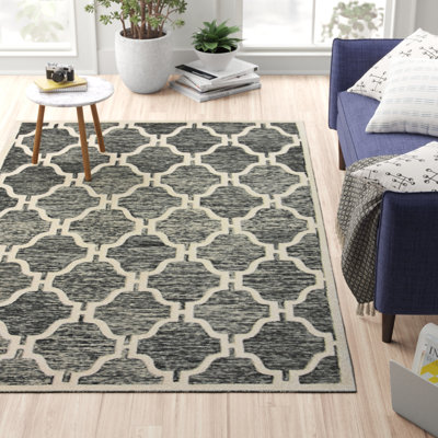 Geometric Hand Woven Area Rug