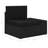  Corner Sofa Black PE Rattan Standard Modular Corner Sofa