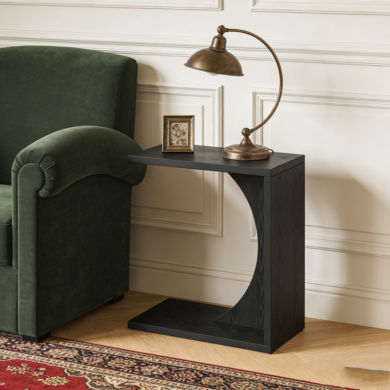 C-Shaped Sofa Side Table Couch Table