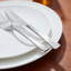 Hammered Silver Dinnerware Set, 40 Pieces, 18/10 Stainless Steel, Unique Wavy Handles + Mirror Polished Finish, Machine Washable For Convenience And Practicality