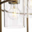 Luminaire suspendu cage à 5 lumières-518634059