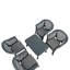 Savona Coffee Table with 4  Chairs
