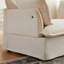 Fauteuil d'appoint surdimensionné avec charge à deux ports avec siège profond et large-1088771263