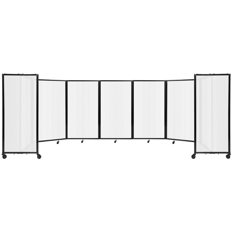 Cloison murale en polycarbonate 360, H 60 po x l 234 po, Opale