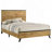 Natural Pine Panel Bed