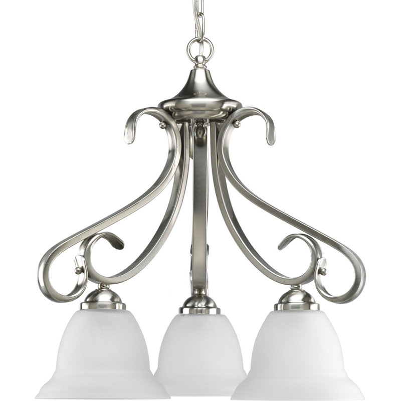 Lustre classique/traditionnel ombré 3 lumières Lilly