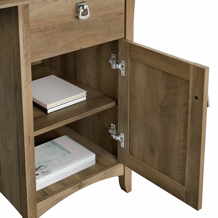 Salinas L-Shaped Credenza Desk
