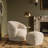 Amrita Vegan Shearling Ottoman-502118058