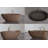 Vast Studio Studio Collection 62.8'' x 30.3'' Freestanding Soaking Cement Bathtub, Modern Matte Brown Oval Design, Deep Soaking Tub for Contemporary Primary Bathroom, Luxury Spa-Inspired Bathroom Fixture-97549042