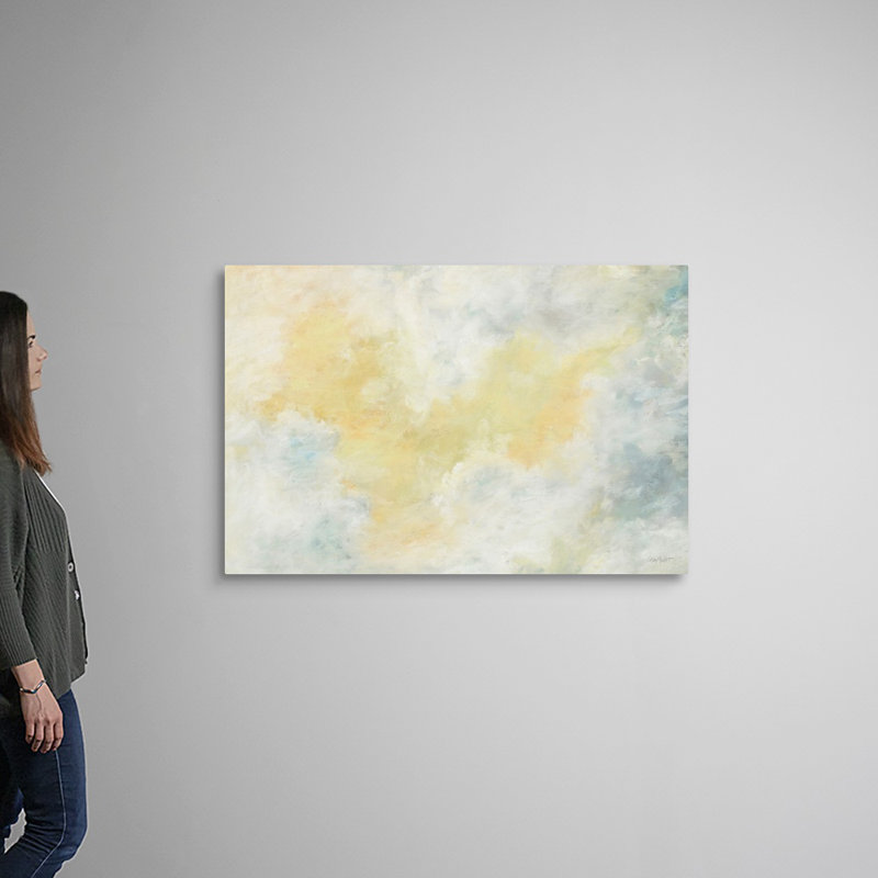 «Golden Sky 01» par Lisa Audit - reproduction d'art, Toile tendue, H 32 po x l 48 po x P 1,25 po