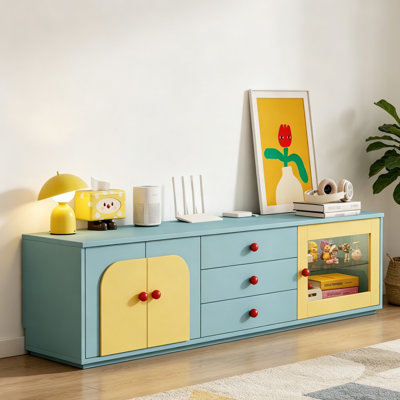 Meuble télé Creative Blue