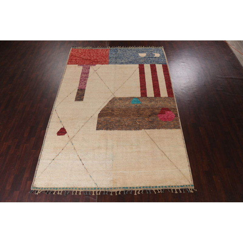 One-of-a-Kind Area Rug Beige