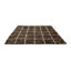 Wool Geometric Area Rug in Brown-1501782082