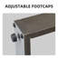 Chaise longue d'extérieur en acier thermolaqué Allcot-601584825-601584826