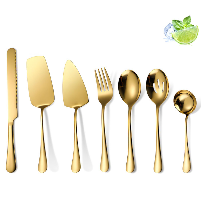 Fehmi Stainless Steel Accent, Gold