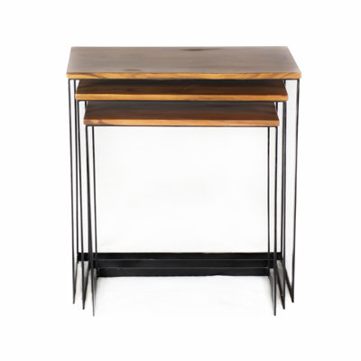 Wingert Solid Wood C Table Nesting Tables