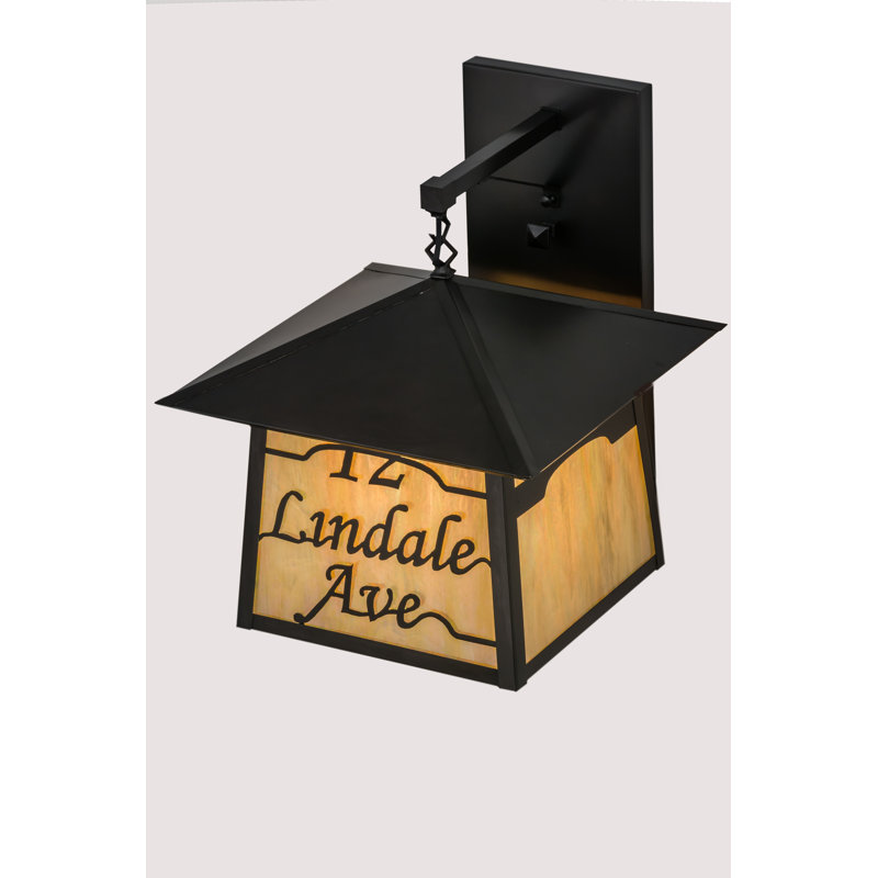 Personalized 3 - Light Armed Sconce