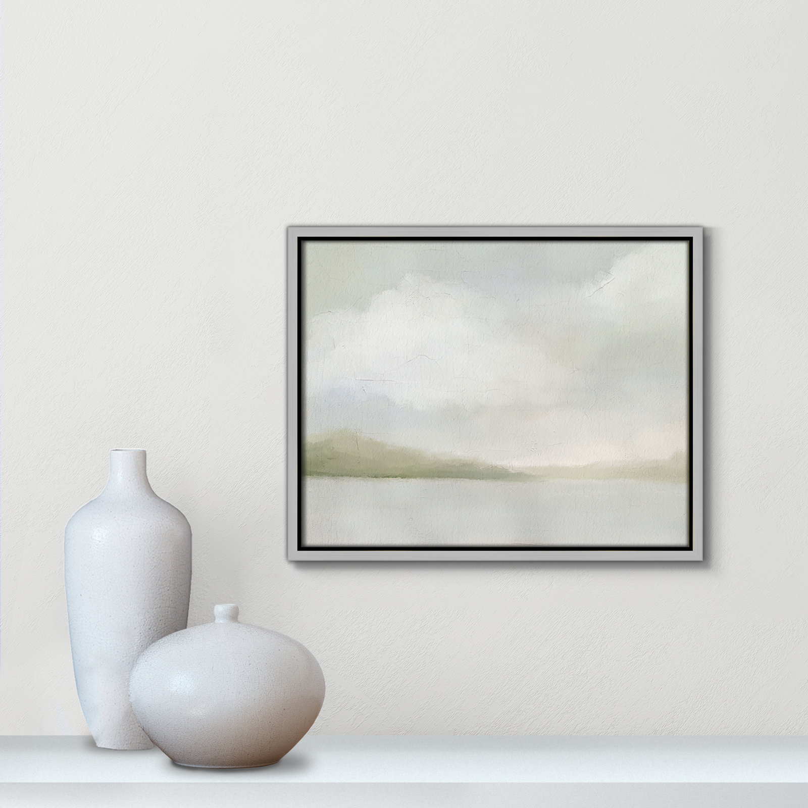 Queensland "A Tranquil Morning" Print, 12.5" H x 15.5" W, Silver
