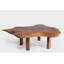 Table basse en bois massif à 3 pieds