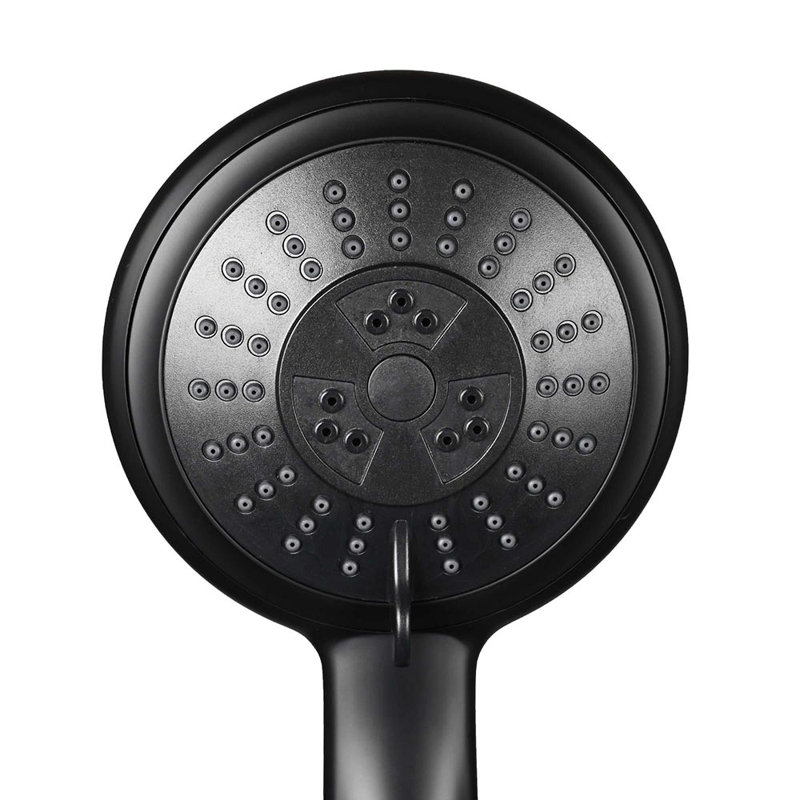 Ensemble de robinet de douche mural Aquaterior, Noir mat