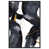 Toile avec cadre noir