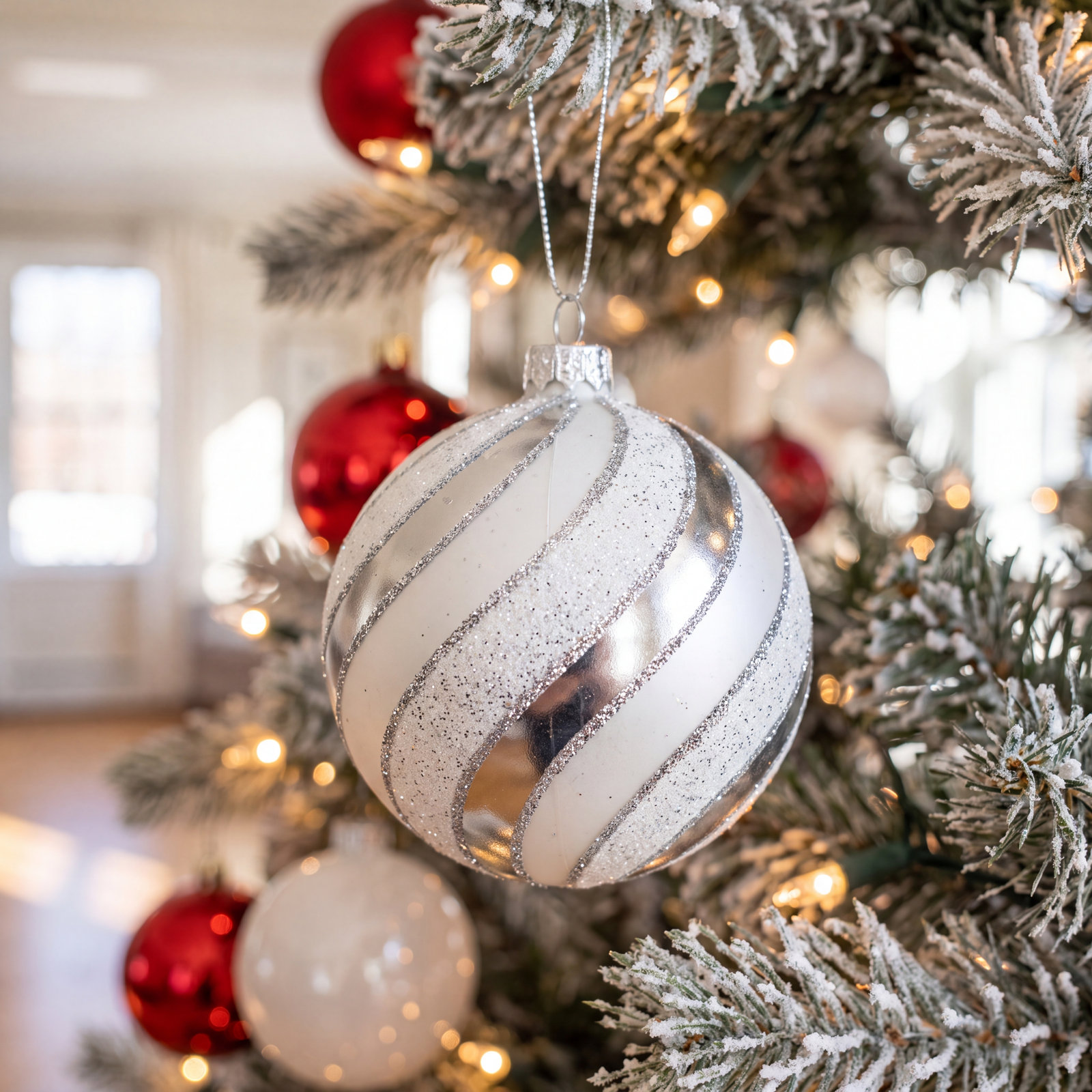 3" Glass Tree Decor