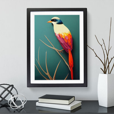 XV1022-2639X Magnificent Bird - Single Picture Frame Print