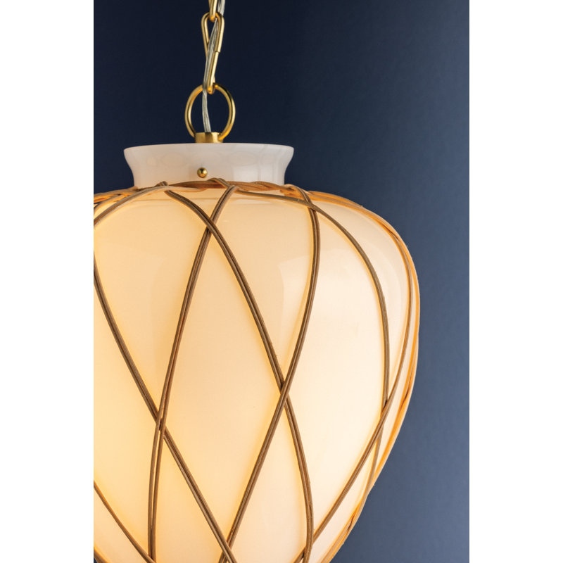 Apple Valley Pendant, 15 W, 18" H x 13.25" W x 13.25" D