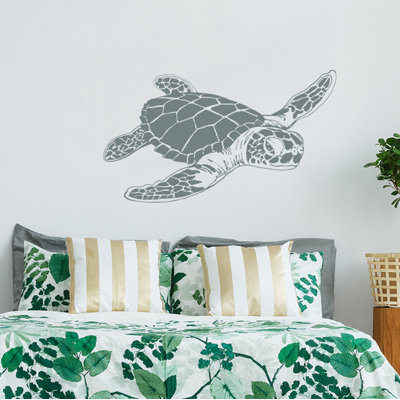 Décalcomanie murale tortue de mer