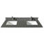 Ensemble de meuble-lavabo double 61 po Harkness-243692919