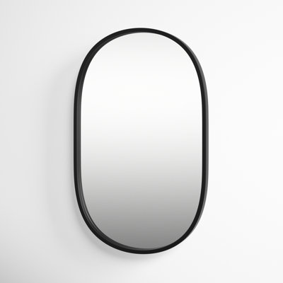 Joss & Main Edmonia Metal Flat Wall Mirror & Reviews | Wayfair