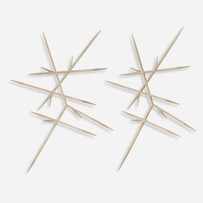 Silver Wall Decor, Set Of 2