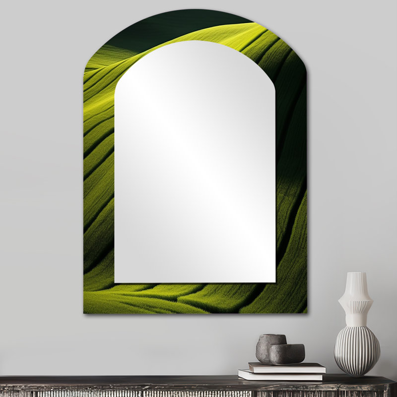 Photographie Meadow Verdant - miroir mural décoratif Meadow Arch, 34 po x 25 po