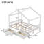 Lit plateforme avec deux tiroirs House-1813659480